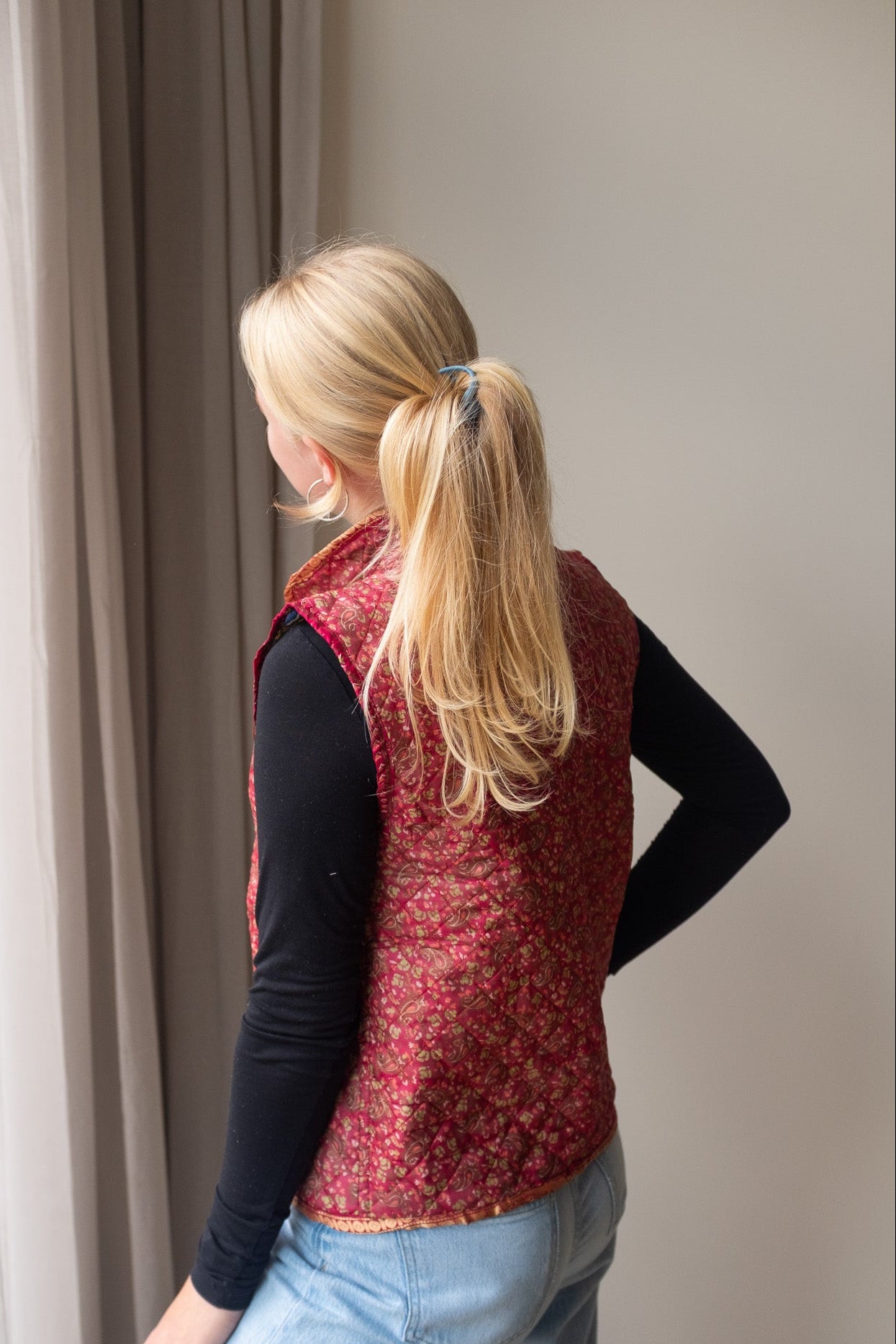 Silk gilet NO.29