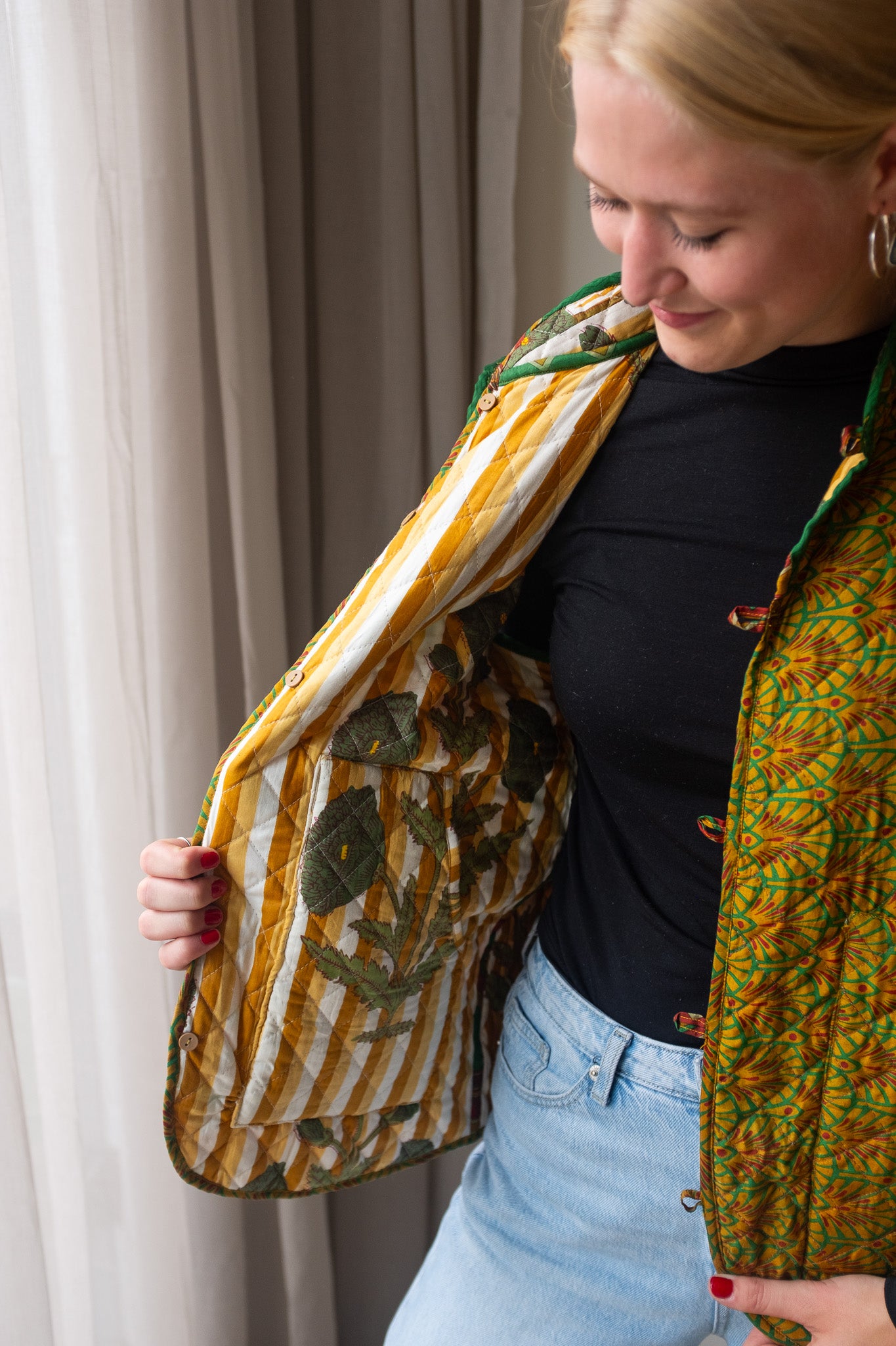 Silk gilet NO.31