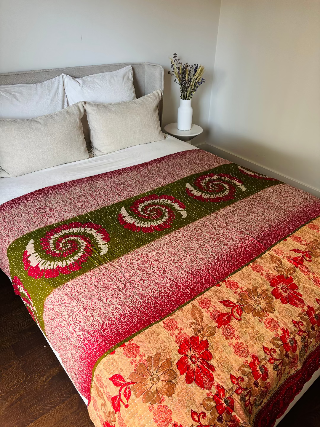 Reversible kantha deken NO.6