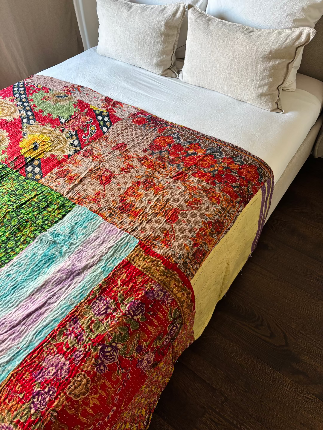 Reversible kantha deken NO.7