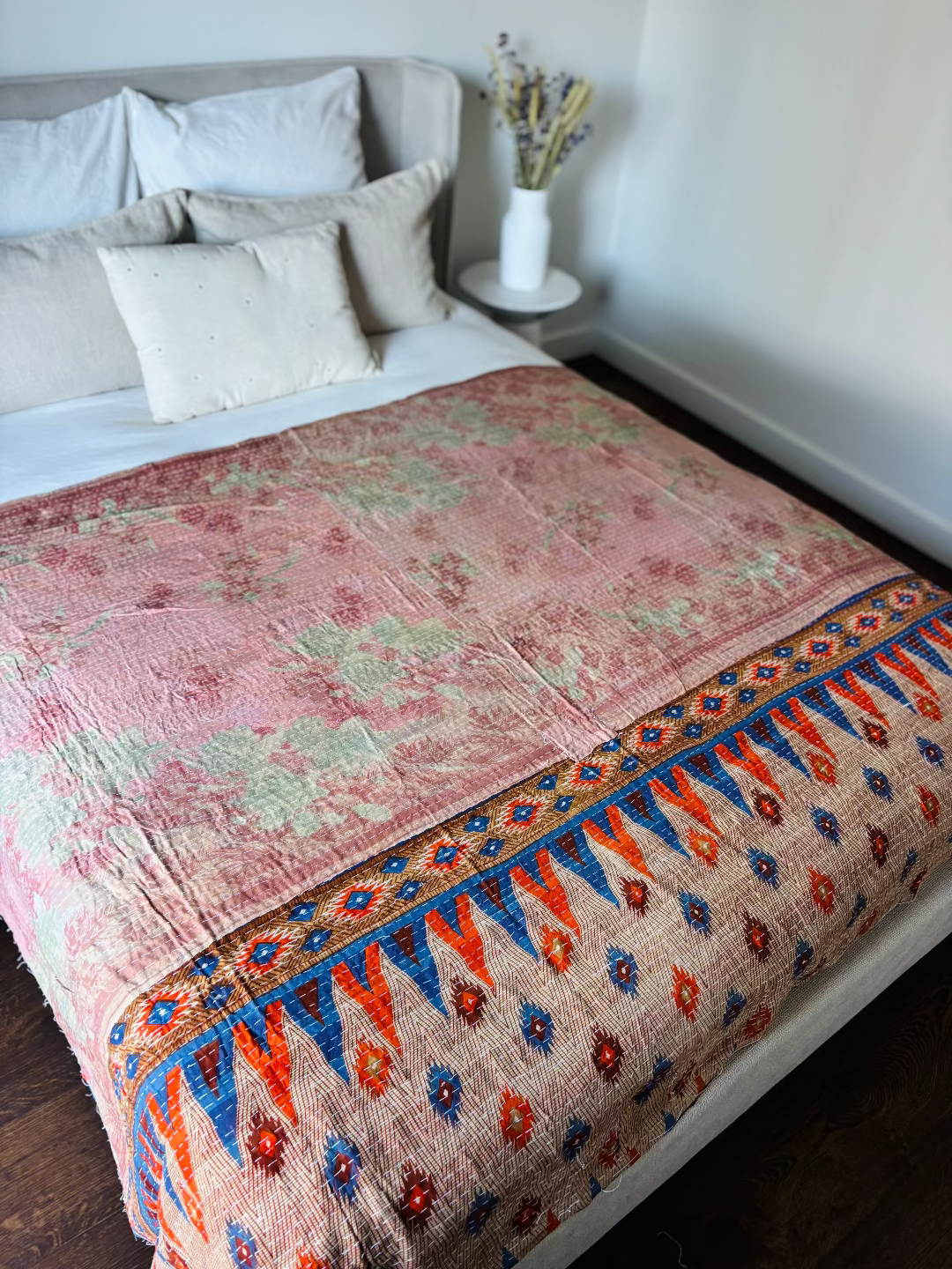 Reversible kantha deken NO.8