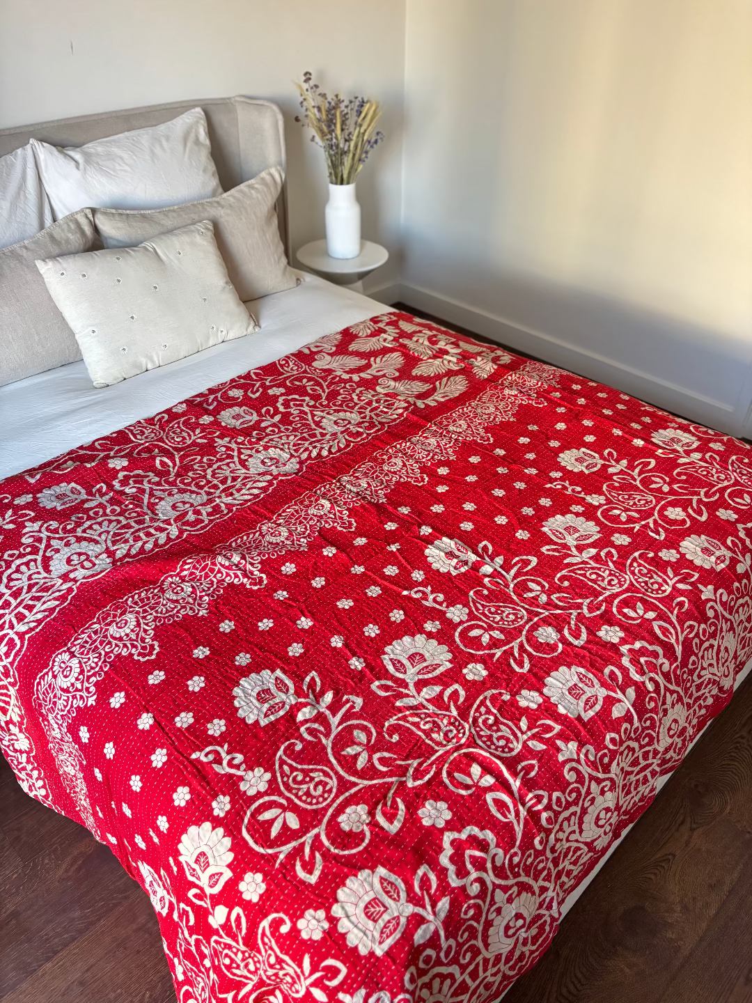 Reversible kantha deken NO.14