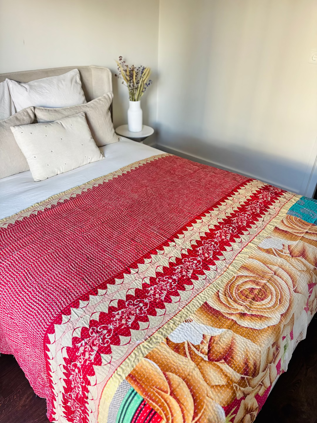 Reversible kantha deken NO.18