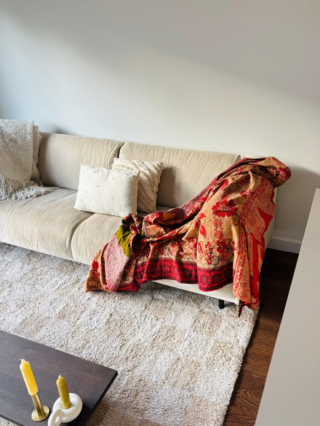 Reversible kantha deken NO.7