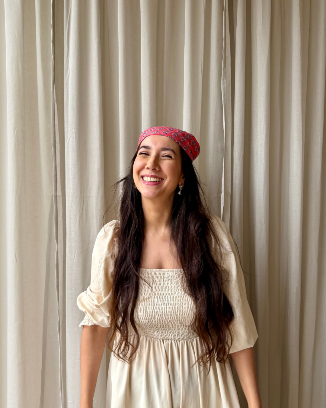 Bandana blockprint NO.1