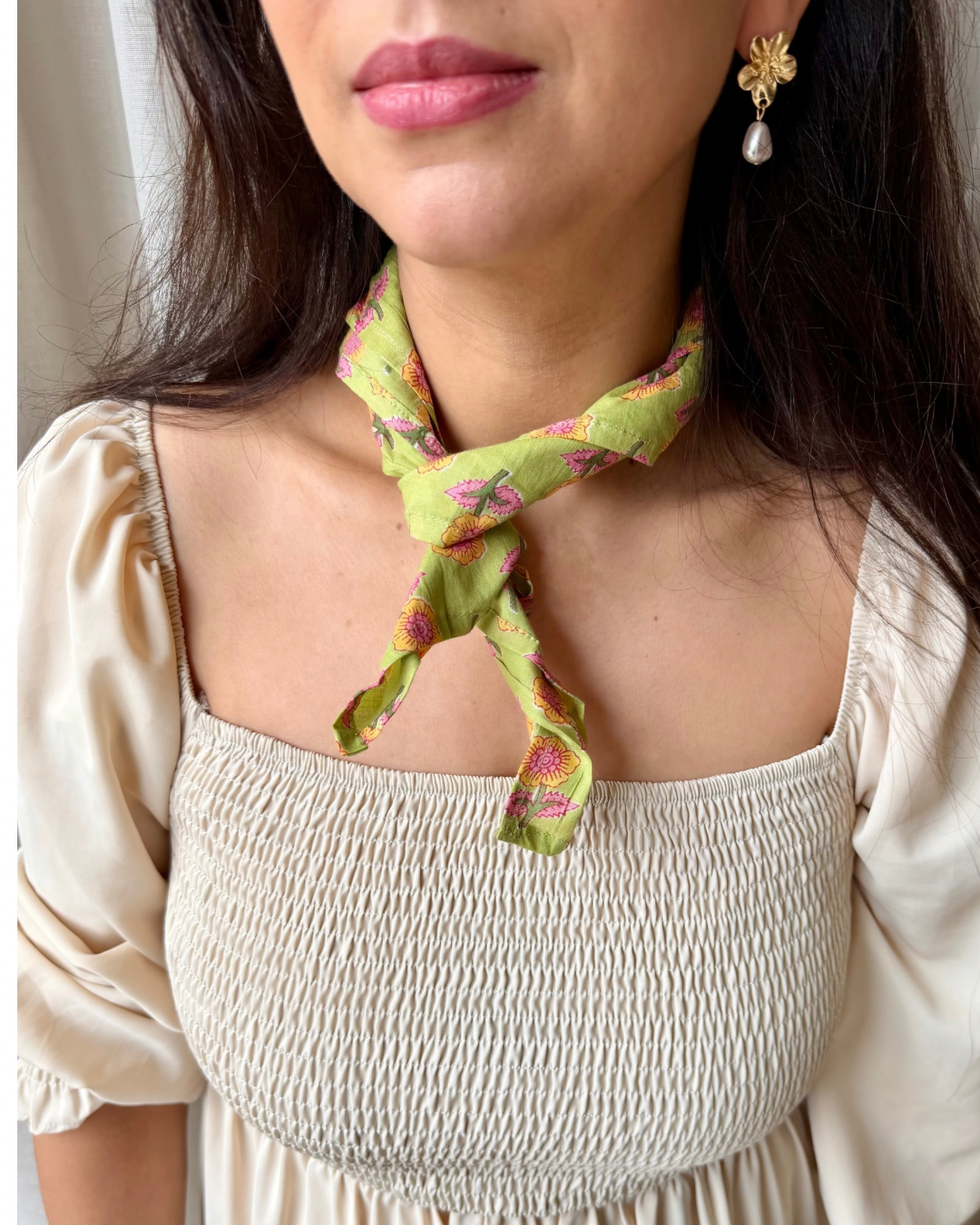 Bandana blockprint NO.2