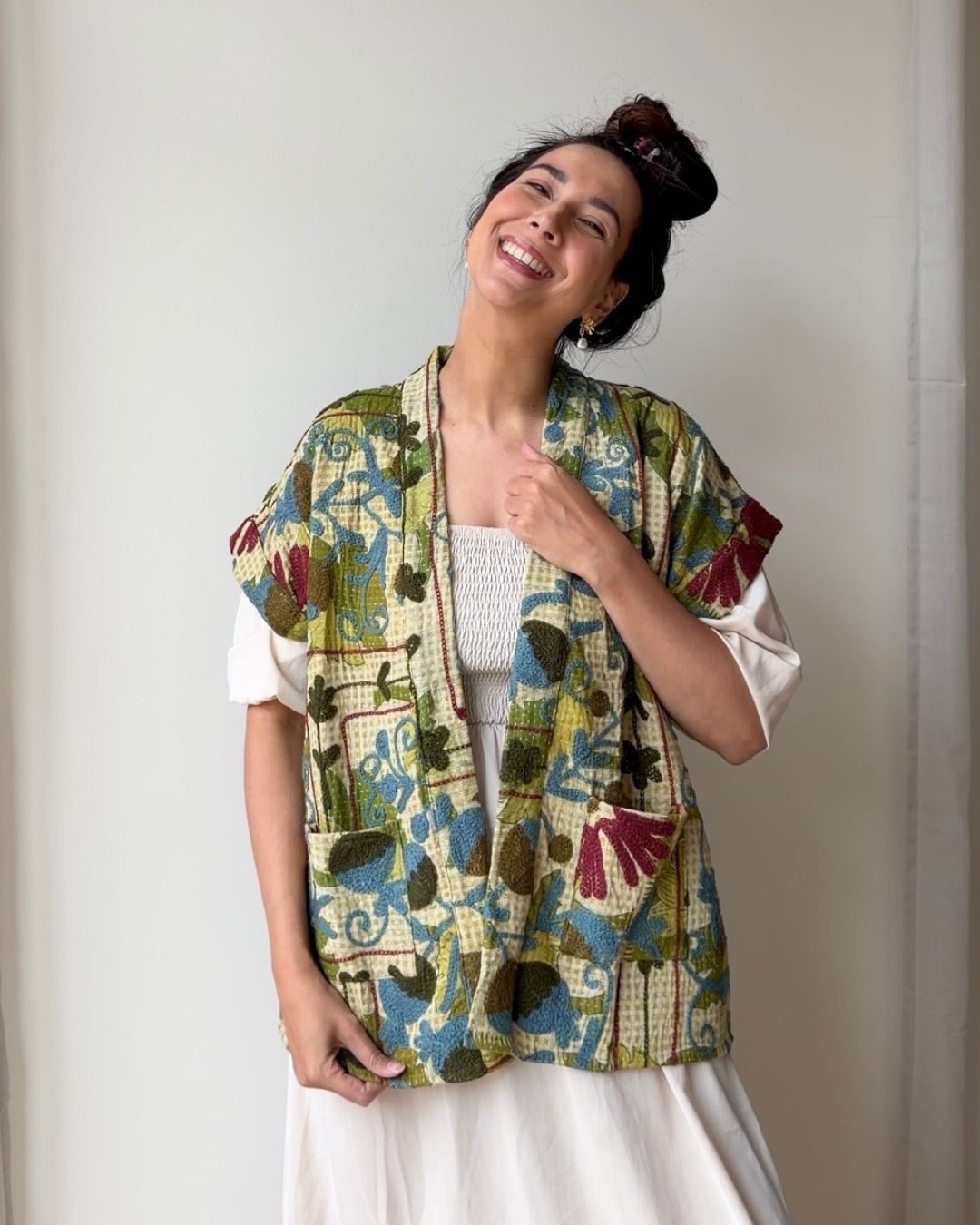 Suzani gilet NO.43