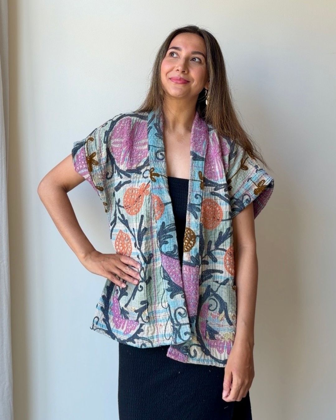 Suzani gilet NO.48