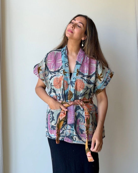 Suzani gilet NO.48