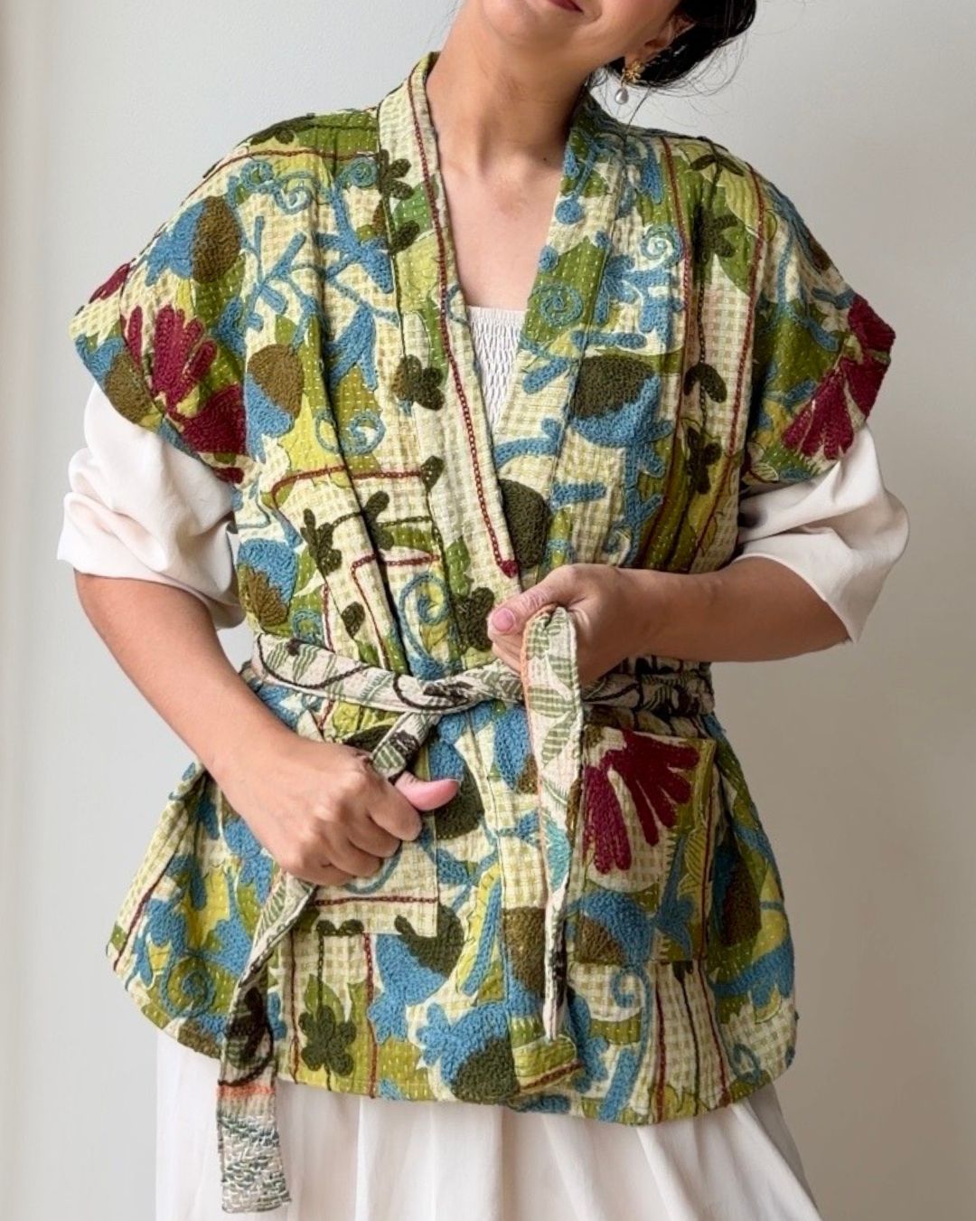 Suzani gilet NO.43