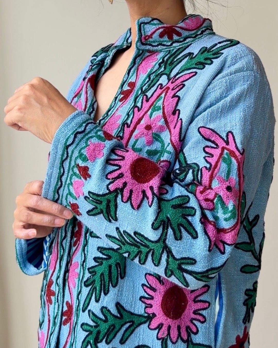Jas geborduurd Luna embroidery