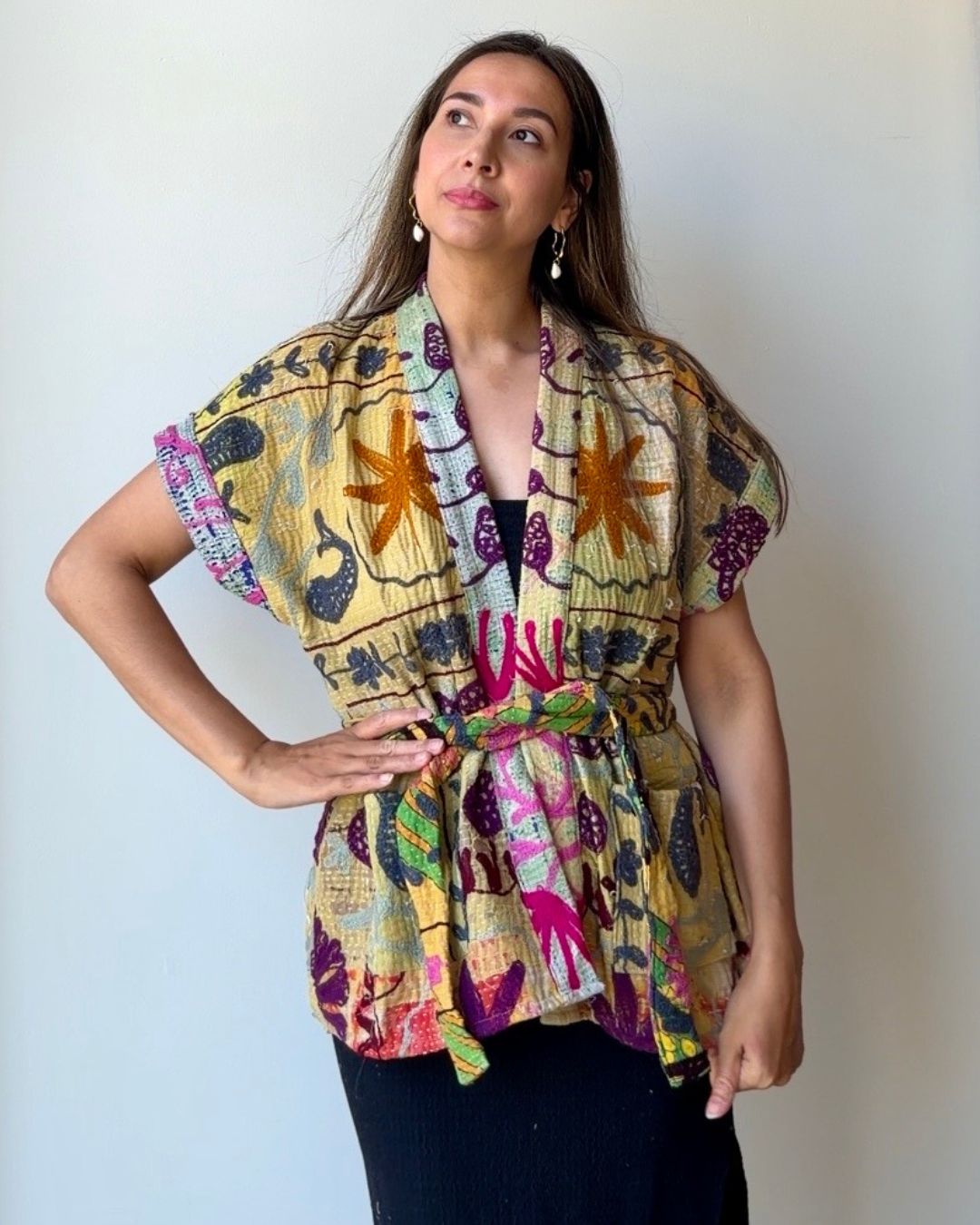 Suzani gilet NO.49