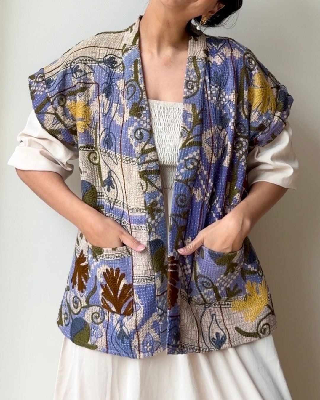 Suzani gilet NO.44
