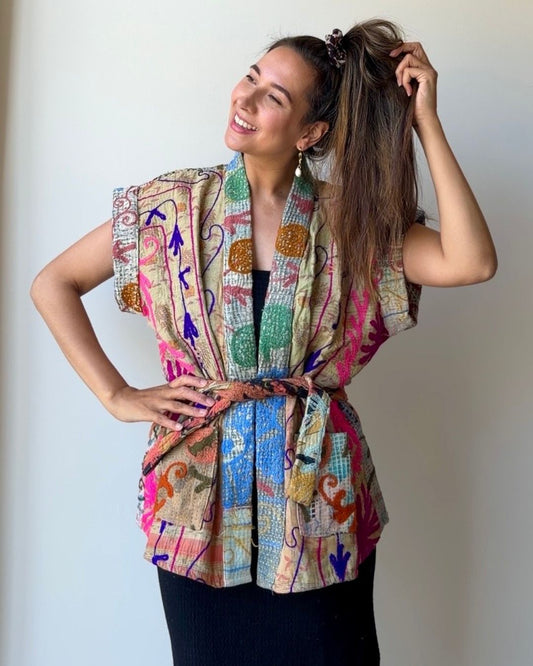 Suzani gilet NO.50