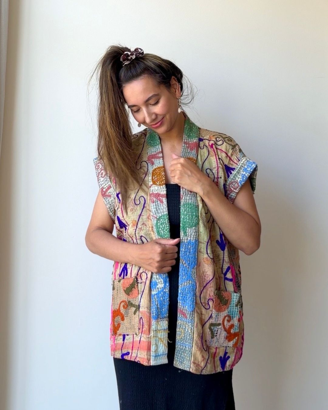 Suzani gilet NO.50