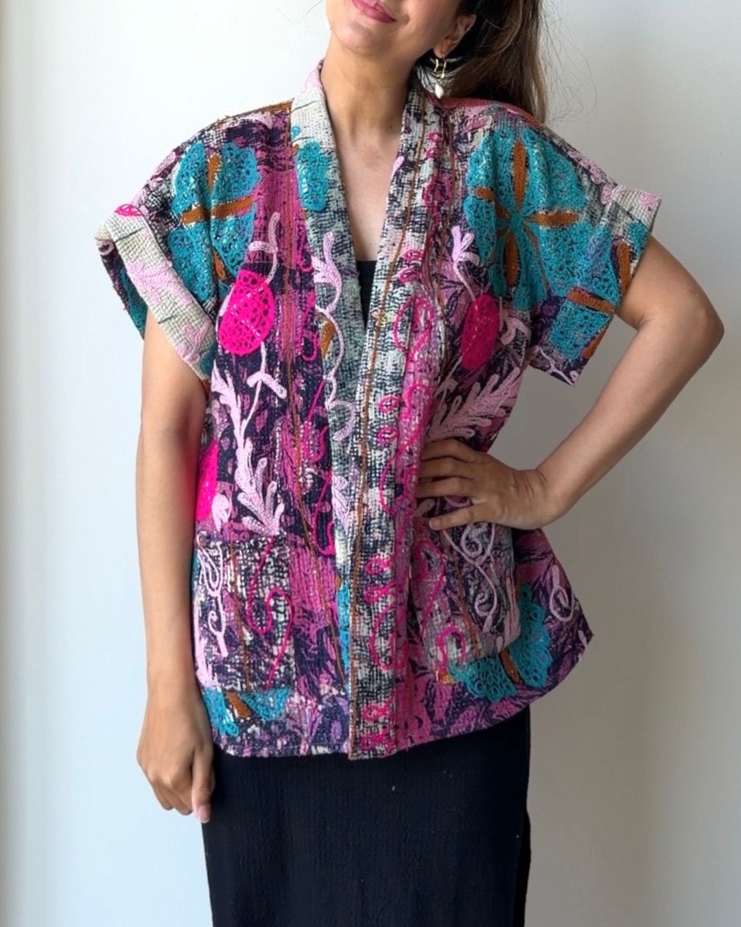 Suzani gilet NO.51