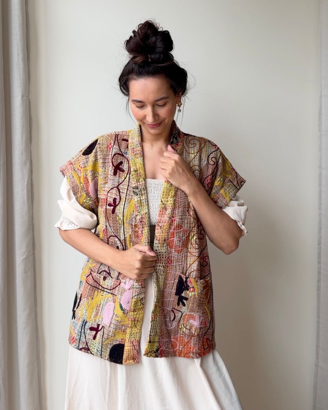 Suzani gilet NO.45