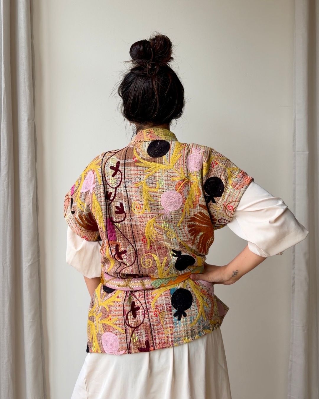 Suzani gilet NO.45