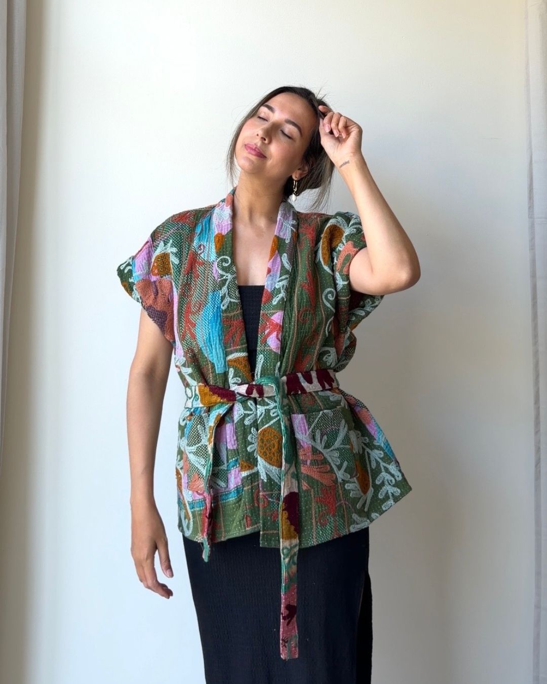 Suzani gilet NO.54