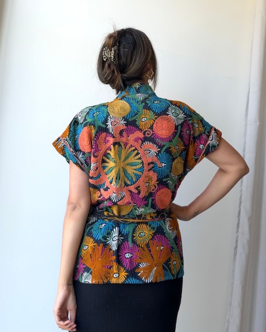 Suzani gilet NO.55