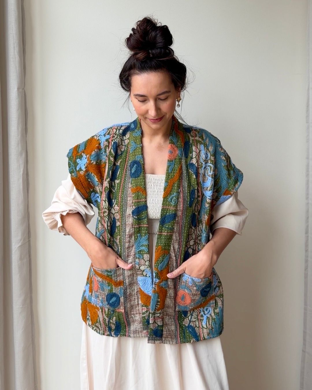 Suzani gilet NO.46