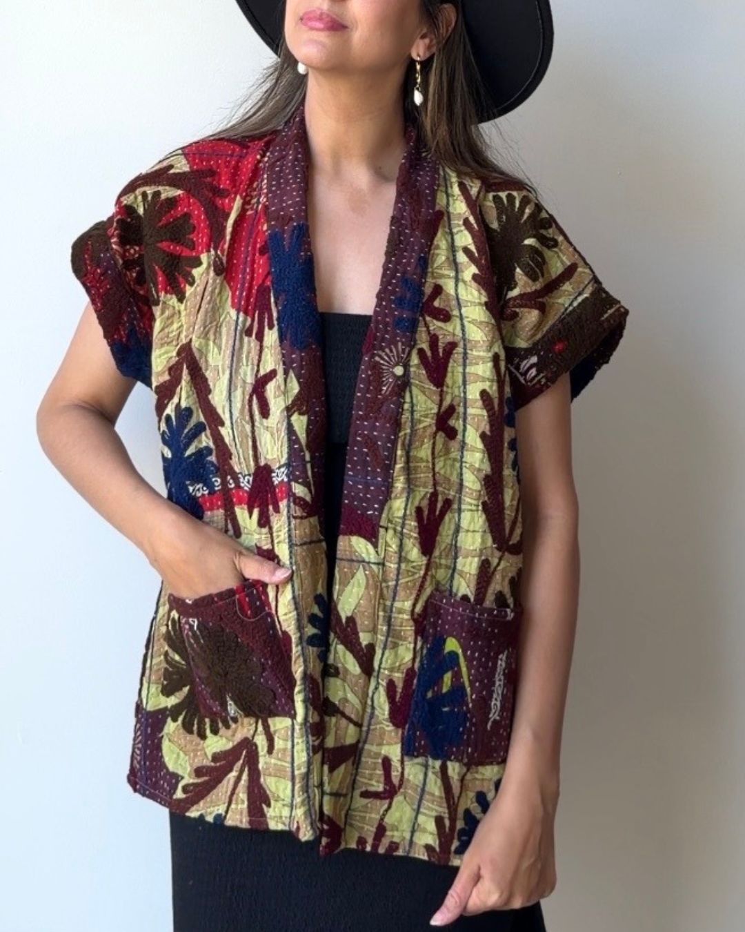 Suzani gilet NO.56