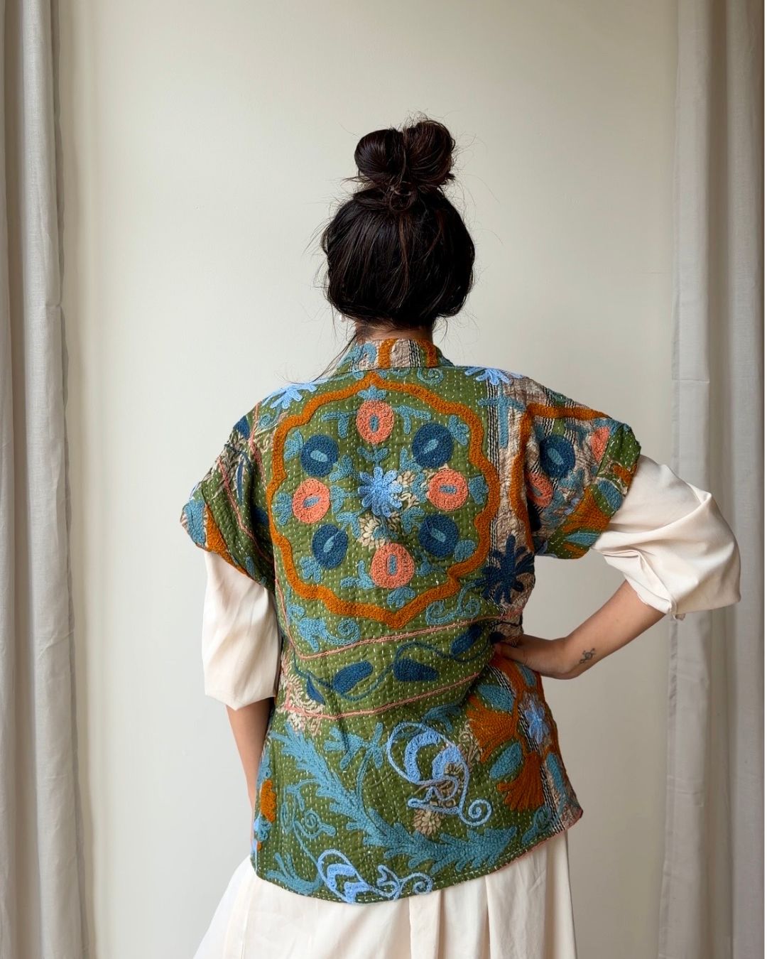 Suzani gilet NO.46