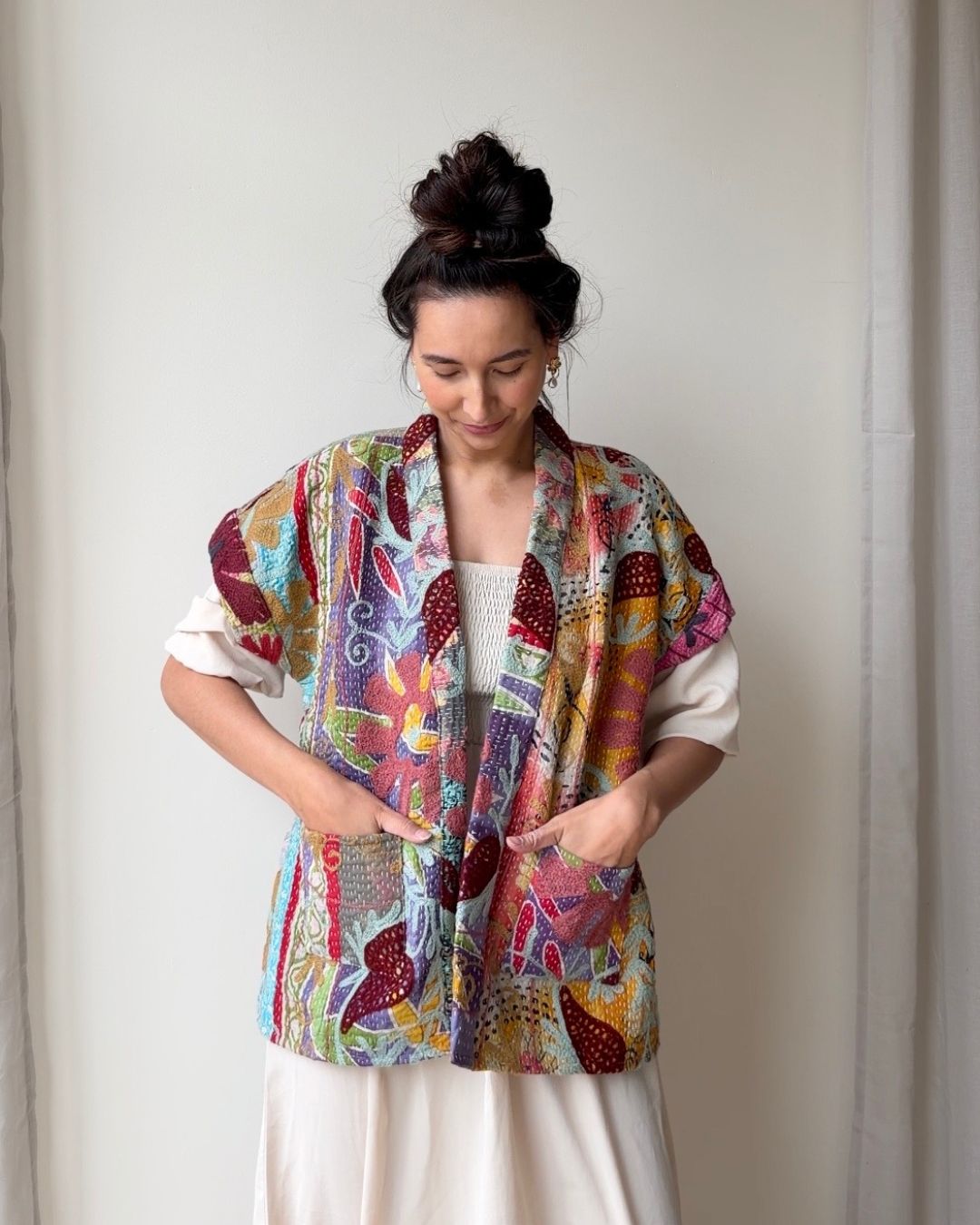 Suzani gilet NO.42