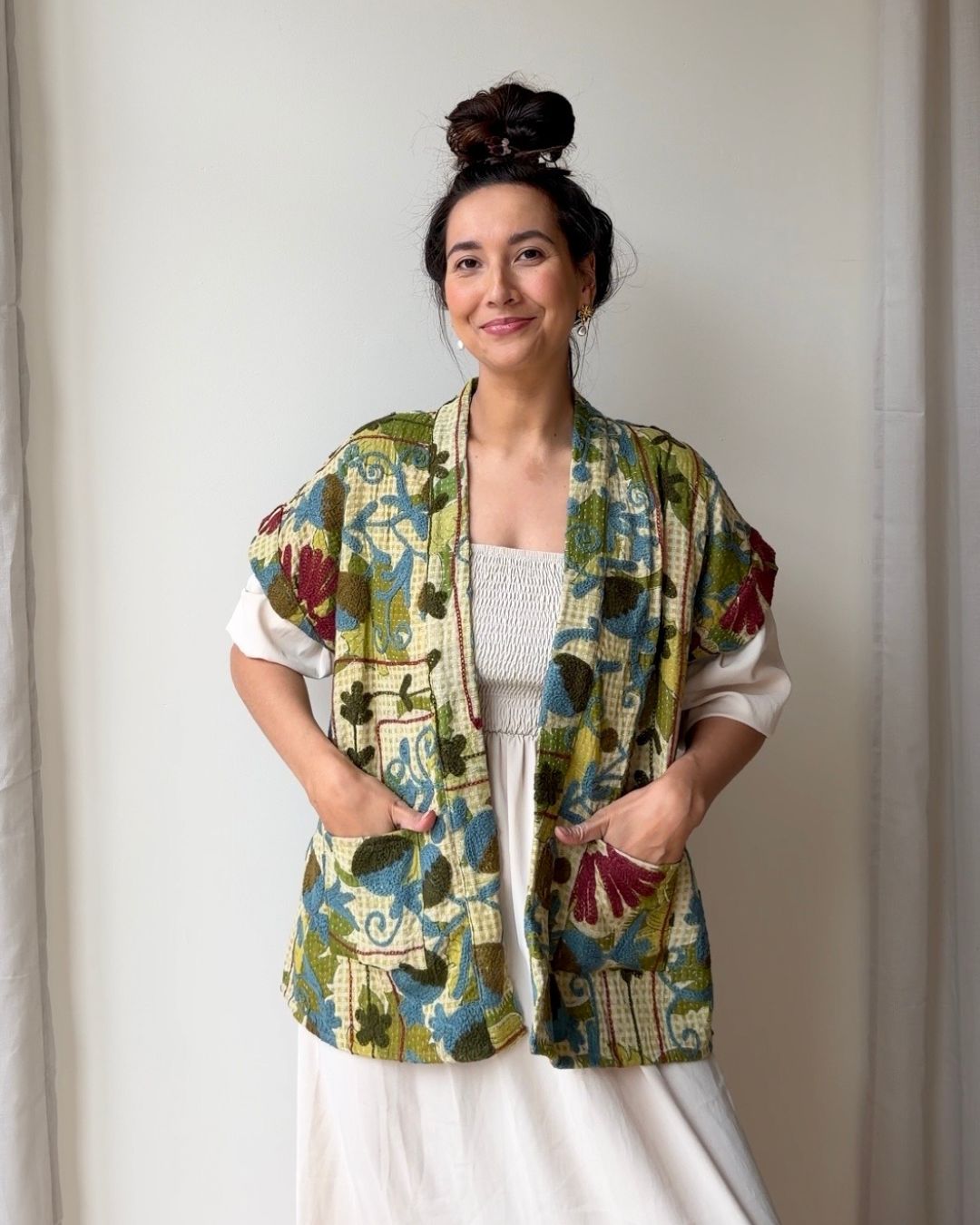 Suzani gilet NO.43