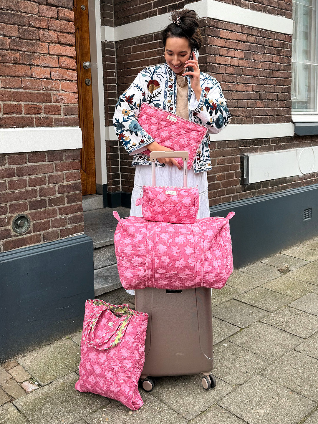 Mix & Match Travel Set 3 – Duffelbag + Toilettas