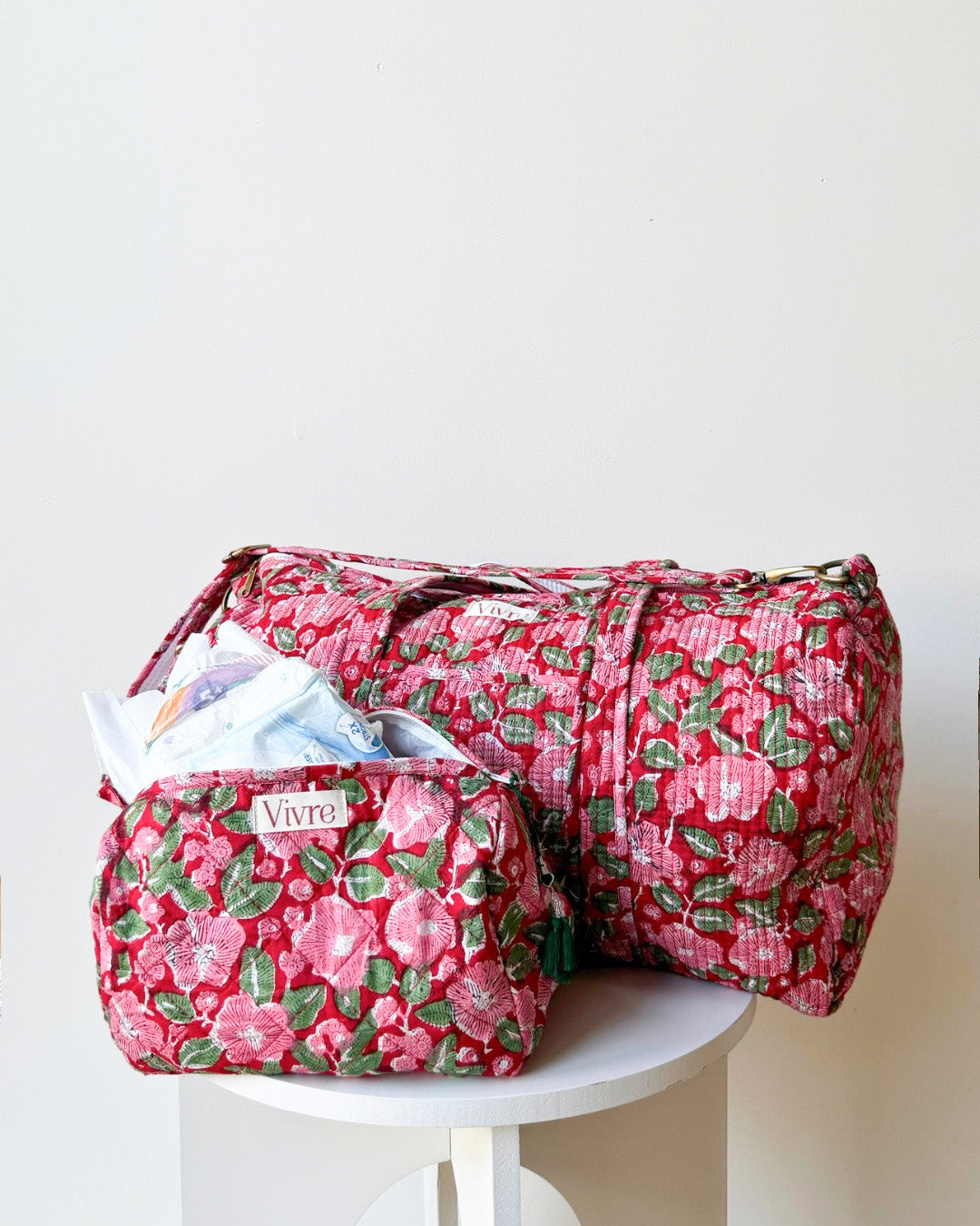 Mix & Match Travel Set 3 – Duffelbag + Toilettas